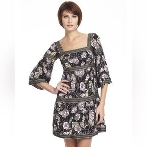 Missoni Flare Sleeve Foral Print Dress